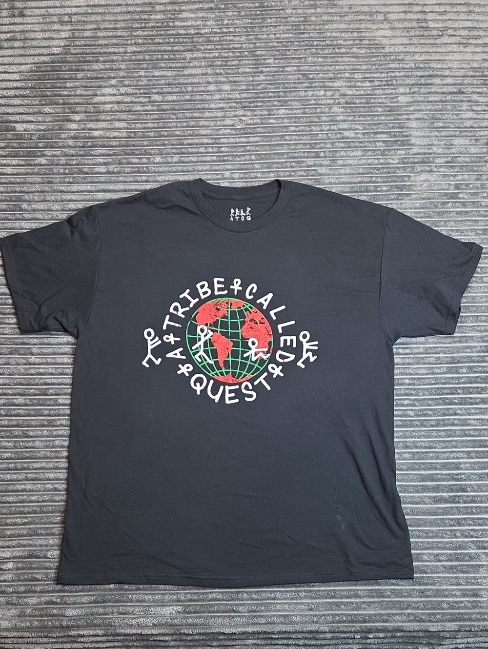 Black Graphic Short Sleeve Tee